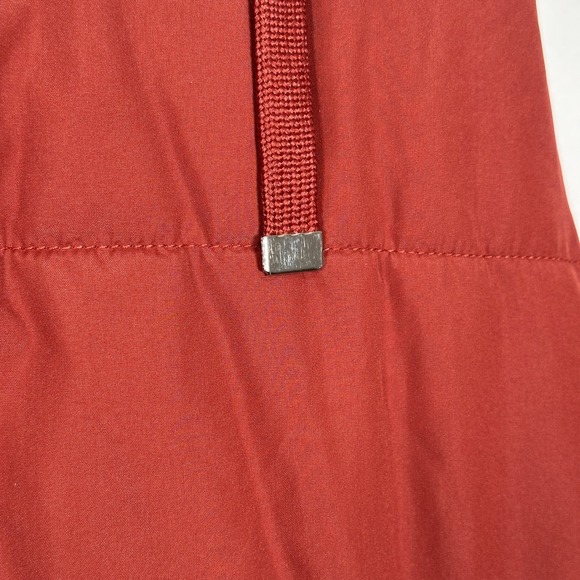 DIP Hooded Puffer Vest Rust Orange Quilted XL - Picture 2 of 8